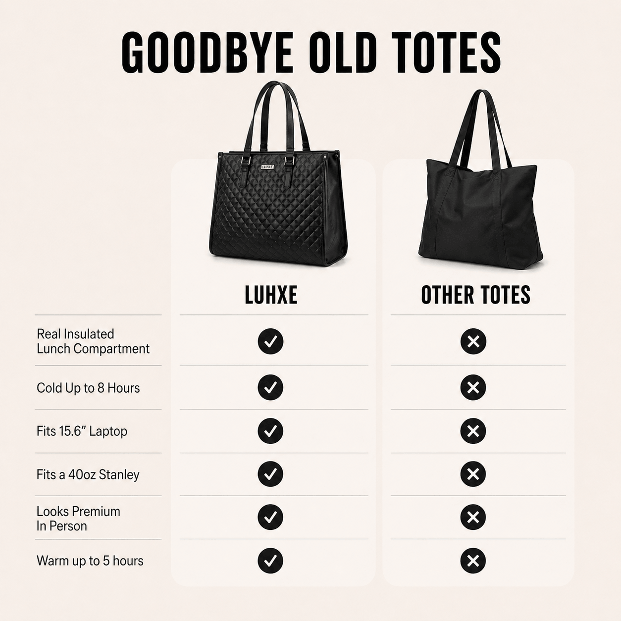 3 in 1 Tote Bag